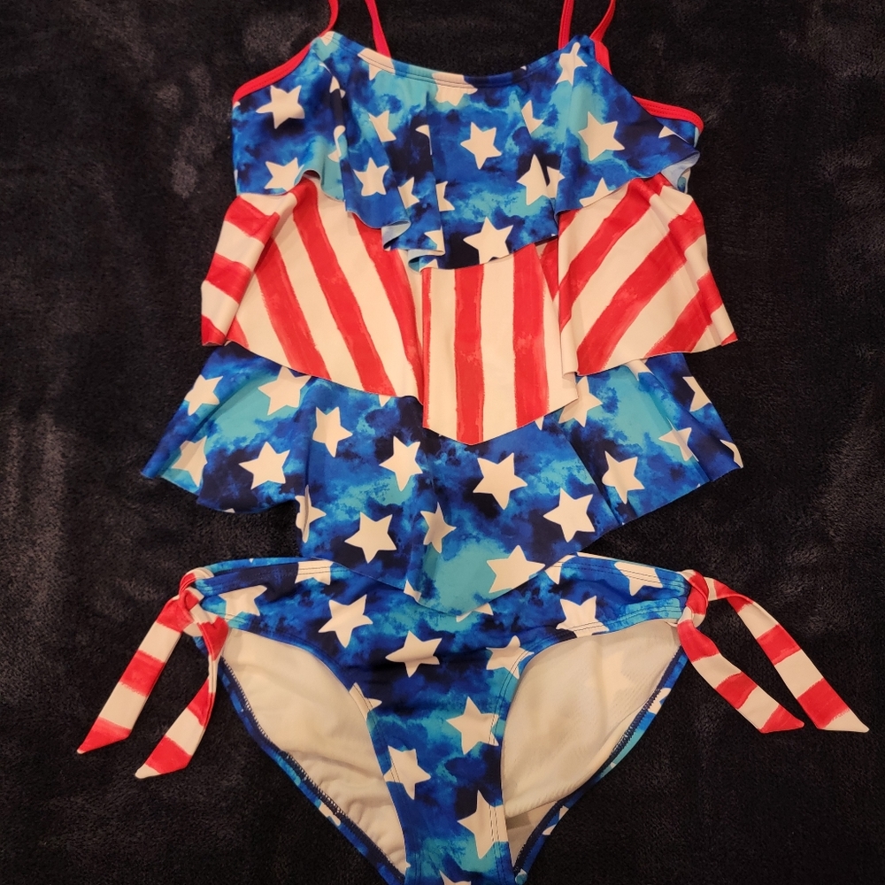 Justice tankini swimsuit